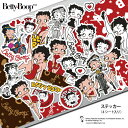 ステッカー キャラクター ベティー ブープ(TM) ベティーちゃん グッズ シール 正規品 Betty Boop(TM) 送料無料 おしゃれ 可愛い 人気