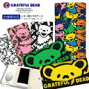 全機種対応 手帳型 ミラー付 鏡付 レター型 スマホケース GRATEFUL DEAD グレイトフル・デッド 正規品 送料無料 レザー ロックバンド グレイトフルデッド デッドベアー ロゴ iPhone Galaxy Xperia AQUOS arrows Google Pixel OPPO Xiaomi Huawei 新機種