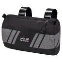 ジャックウルフスキン HANDLEBAR BAG 2IN1 フラッシュブラック