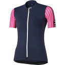 【SALE】ドットアウト Stripe W Jersey 704.ブルー/フクシャ レディース