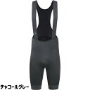 MBO Great Wall Prime Adv Bib Short チャコールグレー ビブショーツ