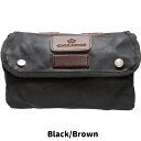 キャラダイス ジップロール Black/Brown フロント/サドルバッグ