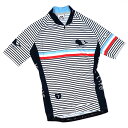 セブンイタリア Classic 7 Lady Jersey ホワイト/ネイビーストライプ レディース