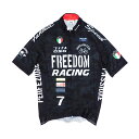 セブンイタリア Racing Army Jersey ブラックカモ