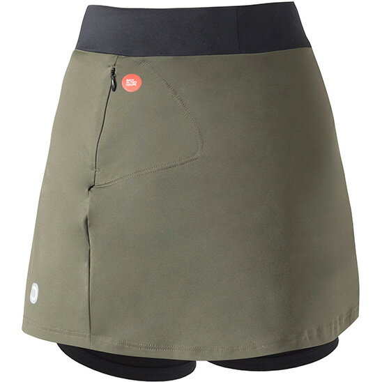 ドットアウト Fusion W Skirt 509.グリーン/ブラック レディース 2