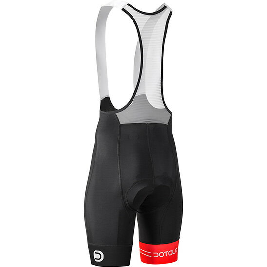 ドットアウト Team Bib Short (316) (pad DOT PRO) 903.ブラック/レッド