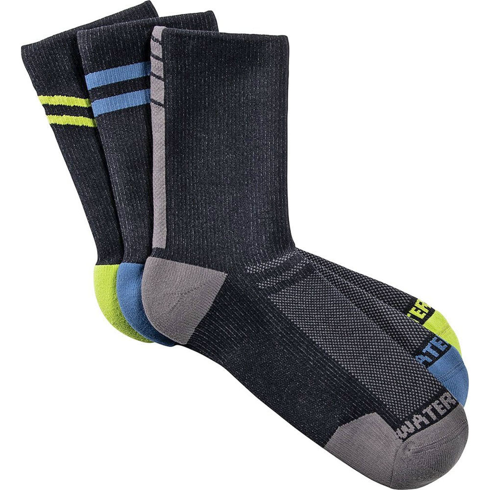 シャワーズパス Essential WATERPROOF Socks ネオングリーン/ブラック 2