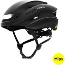 ルモス ウルトラMips 前後ライト・ウィンカー付 チャコールブラック ヘルメット