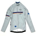 セブンイタリア Rainbow Smile Lady LS Jersey グレー レディース