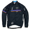 セブンイタリア Rainbow Smile LS Jersey グラファイト