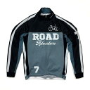 セブンイタリア Road Adventure Wind Jacket ブラック/ブルー