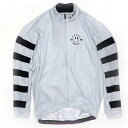 セブンイタリア Stripe Smile LS Jersey グレー