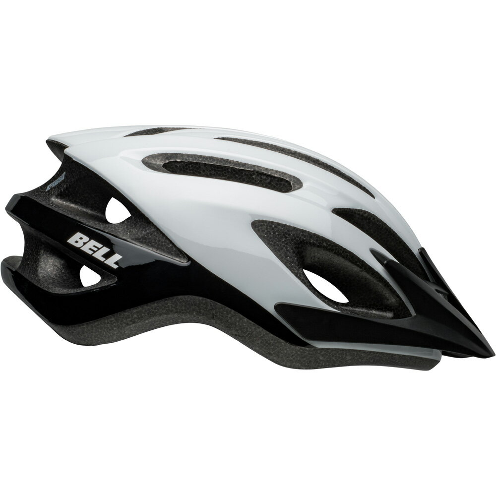 ベル クレスト ホワイトブラック ヘルメット
