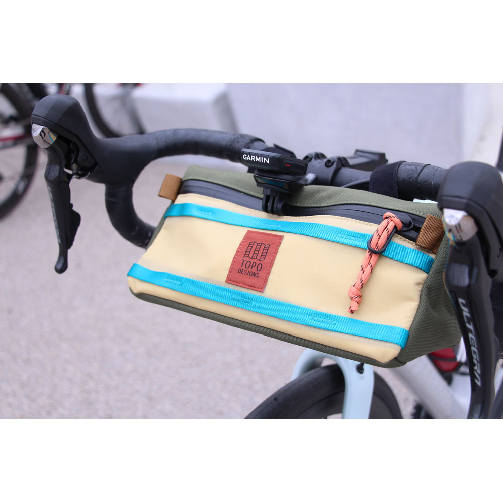 Topo Designs BIKE BAG MOUNTAIN オリーブ/ヘンプ 3