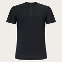 オークリー Point To Point 1/4 Zip Jersey ブラックアウト