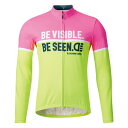 パールイズミ 【3455-BL】プリント ジャージ (15℃対応) 9.ビジブル PEARLIZUMI
