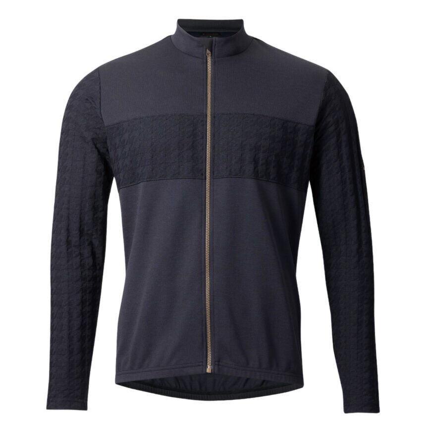 パールイズミ 【9330-BL】ジップアップ スタンド シャツ 1.ブラック PEARLIZUMI