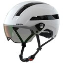 アルピナ SOHO VISOR V ホワイトマット ヘルメット