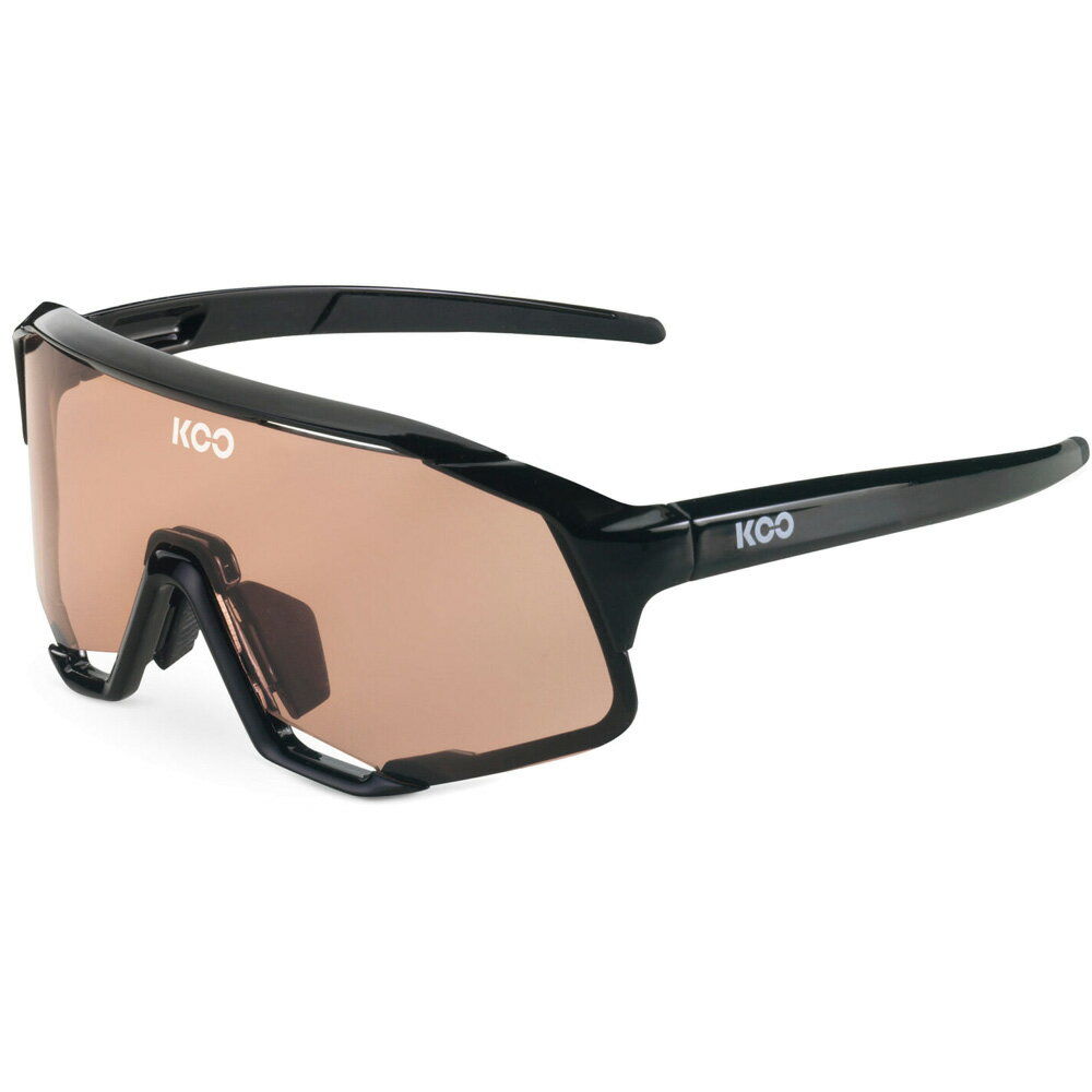 KOO(クー) DEMOS ブラック/ローズ サングラス