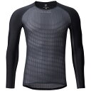 パールイズミ 【110】コールド シェイド ロングスリーブ 3.ブラック PEARLIZUMI