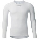 パールイズミ 【110】コールド シェイド ロングスリーブ 4.ホワイト PEARLIZUMI