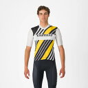 カステリ 4525018 HERITAGE JERSEY 101.ブラック/ホワイト-イエロー