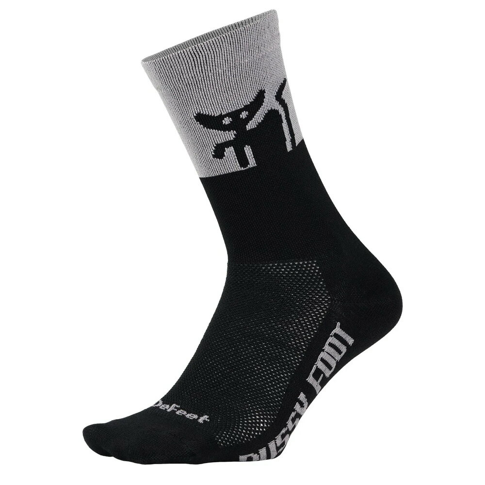 ディフィート AI 6” PUSSY FOOT ブラック/グレー