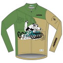 パールイズミ 【S3455-BL】 リンネ ロングスリーブ ジャージ 3.モスグリーン PEARLIZUMI 20250701