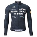 パールイズミ 【N3455-BL】プリント ジャージ(レースフィット)(15℃対応) 10.パールブラック PEARLIZUMI