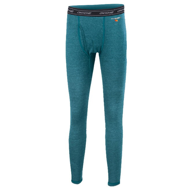 オンヨネ メンズメリノPPロングタイツ（薄手） ブルーグリーン