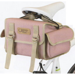 オーストリッチ SP-731 帆布サドルバッグ ピンク【自転車】【バッグ】【サドルバッグ】【オーストリッチ】