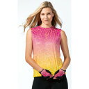 ソレイルタンク Micropoly/spandex with UPF50+ リア3ポケット・クルーネック・サイドスリット・後ろ長い・ノースリーブ セミフィット 夏向け テリー レディースウェア サイズ表 単位：cm サイズ 肩幅 胸幅 腰幅 着丈 XS 42 36 41 56 S 44 37 43 58 M 47 38 46 61 L 50 39 48 64 商品のカラー・サイズについて 商品のカラーはディスプレイの種類等により、実物と異なって見える場合がございます。 掲載商品の仕様、ロゴ等のデザインは改良のため、変更される場合がございます。 また、メーカーが発表していない寸法や個人的なフィット感についてはお答えいたしかねます。あらかじめご了承ください。　沖縄県への送料について 沖縄県への発送に送料無料は適用されません。購入金額に関わらず1,650円（税込）が通常送料に別途加算されます。