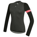 【SALE】ドットアウト レディース Block Long Sleeve W Jersey 850.メランジダークグレー