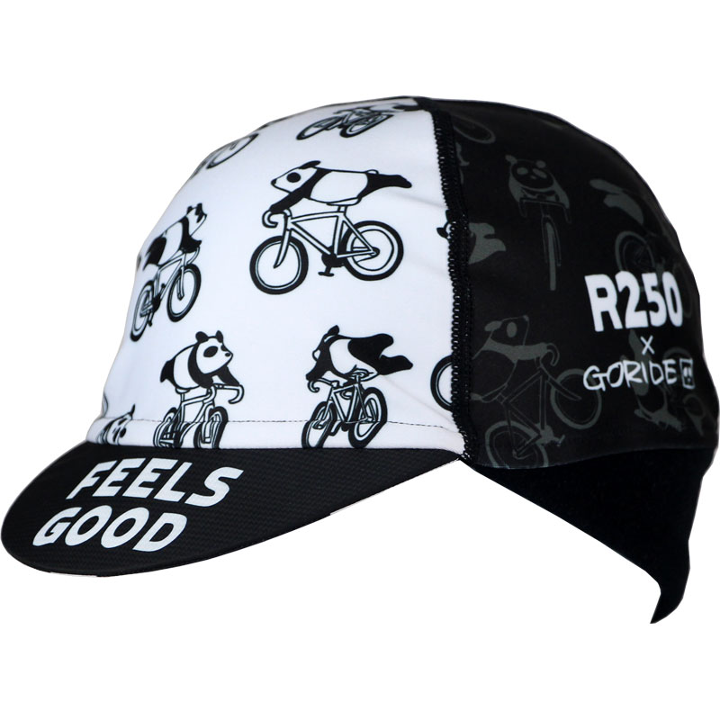 【SALE】R250 GORIDE 耳付きサイクルキャップ スーパーマンパンダ【自転車】【アールニーゴーマル】 R250CAP