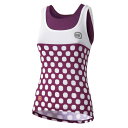 【SALE】ドットアウト レディース Dots W Top 452.バイオレット/ホワイト