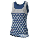 【SALE】ドットアウト レディース Dots W Top 835.メランジライトグレー/ブルー