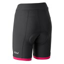 【SALE】ドットアウト レディース Instinct W Short 904.ブラック/フクシャ