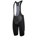 【SALE】ドットアウト Dual Gripper Bib Short 900.ブラック