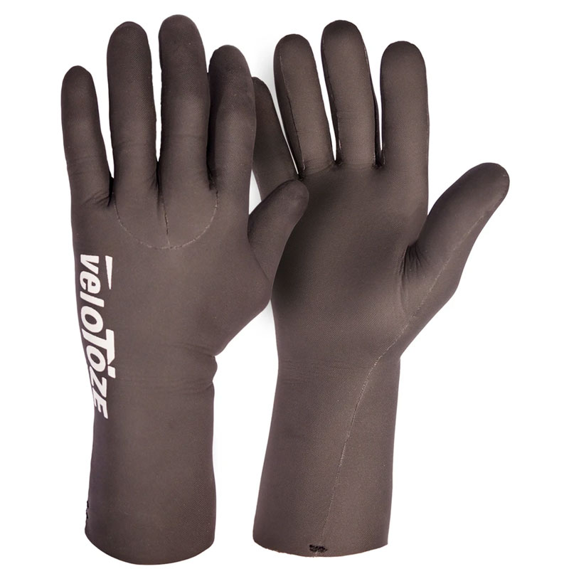 ヴェロトーゼ ウォータープルーフ サイクリンググローブ ブラック