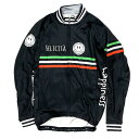 セブンイタリア Classic Smile LS Jersey ブラック