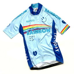 セブンイタリア Rainbow Smile 3 Lady Jersey スカイ レディース