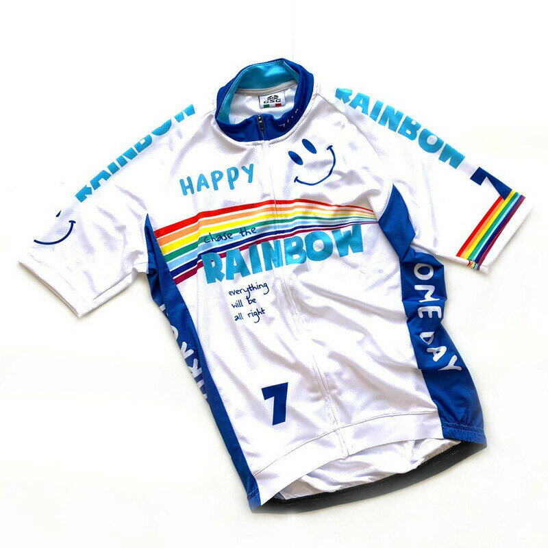 セブンイタリア Rainbow Smile 3 Jersey ホワイト