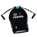 セブンイタリア Smiles Minds Friends Jersey ブラック
