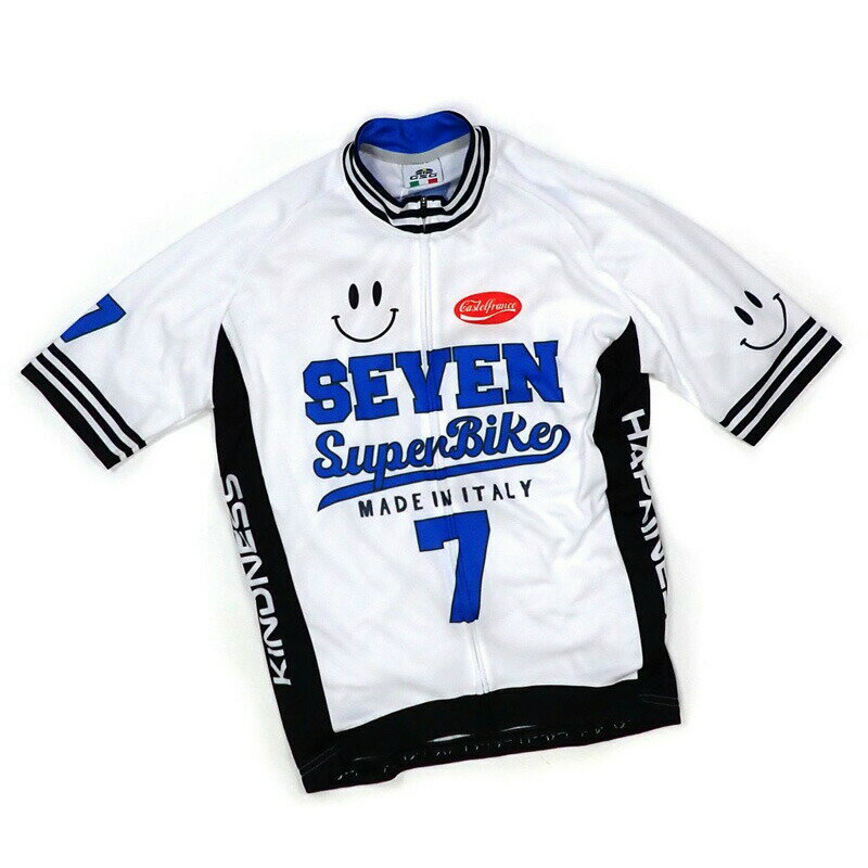 セブンイタリア Superbike Smile Jersey ホワイト