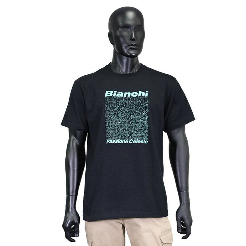 ビアンキビアンキパッショーネTシャツブラック