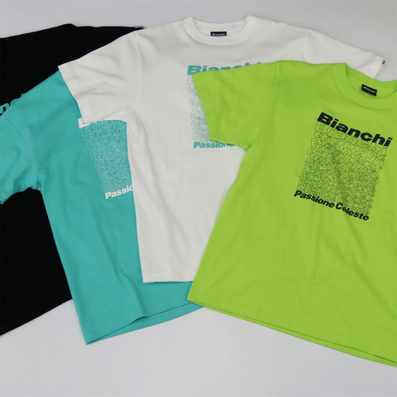ビアンキビアンキパッショーネTシャツブラック
