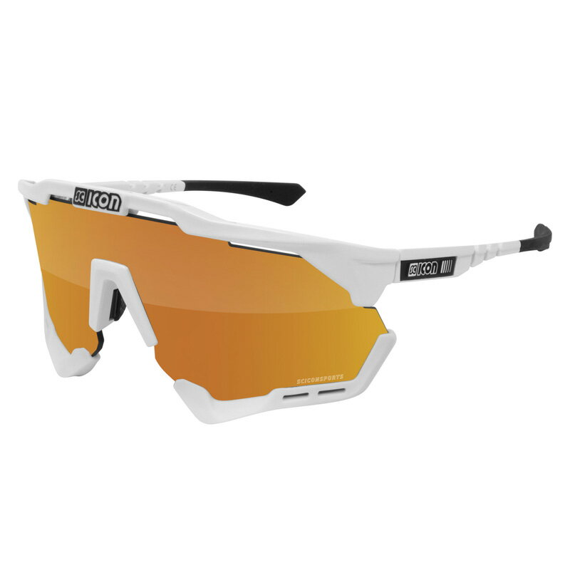 シーコンスポーツ AEROSHADE ホワイトグロス/マルチミラーブロンズ サングラス SCICON
