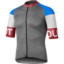 【SALE】ドットアウト Spin Jersey 855.メランジダークグレー/レッド