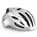 【SALE】メット RIVALE MIPS ホワイトホログラフィック/グロッシー ヘルメット