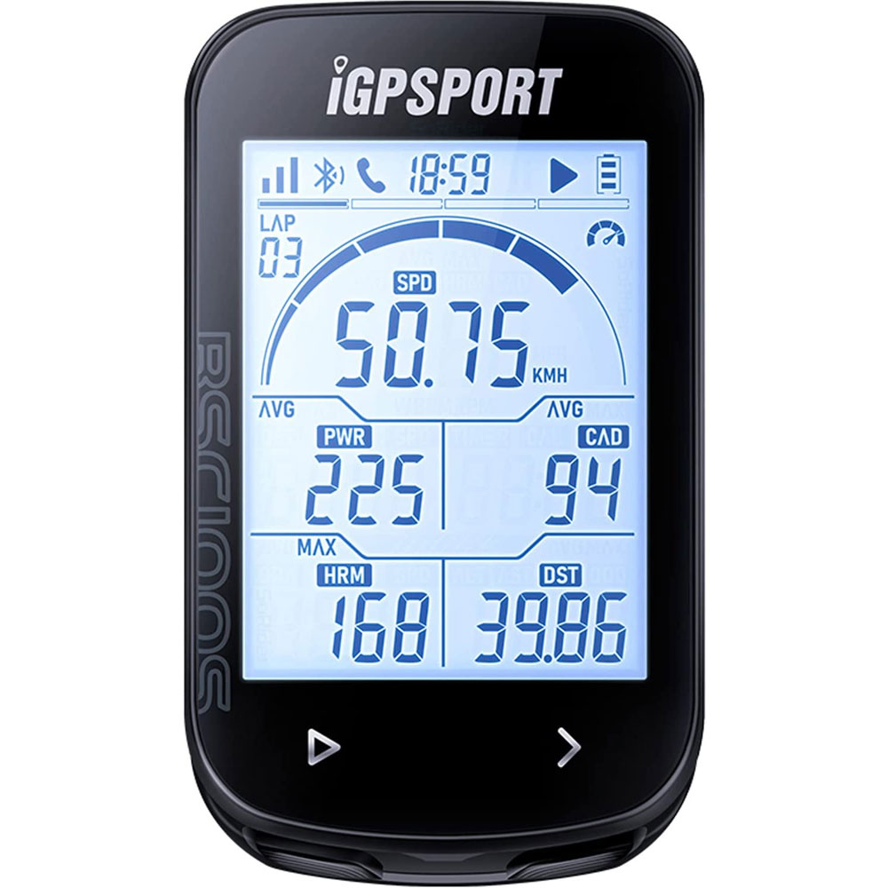 iGPスポーツ サイクルコンピューター BSC100S GPS USB充電のサムネイル